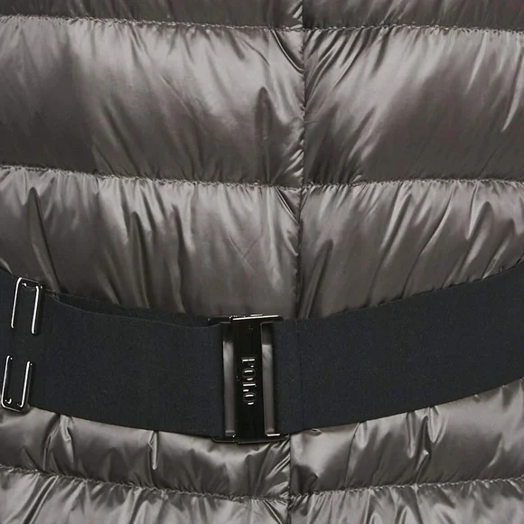 Ralph Lauren Polo Quilted Belted Water Repellent Down Puffer Coat w/Fur Hood - Picture 7 of 10